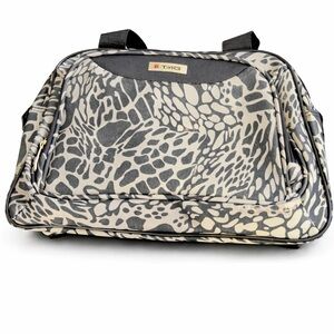 TAG Black & Gray Patterned Travel Bag / Carryall